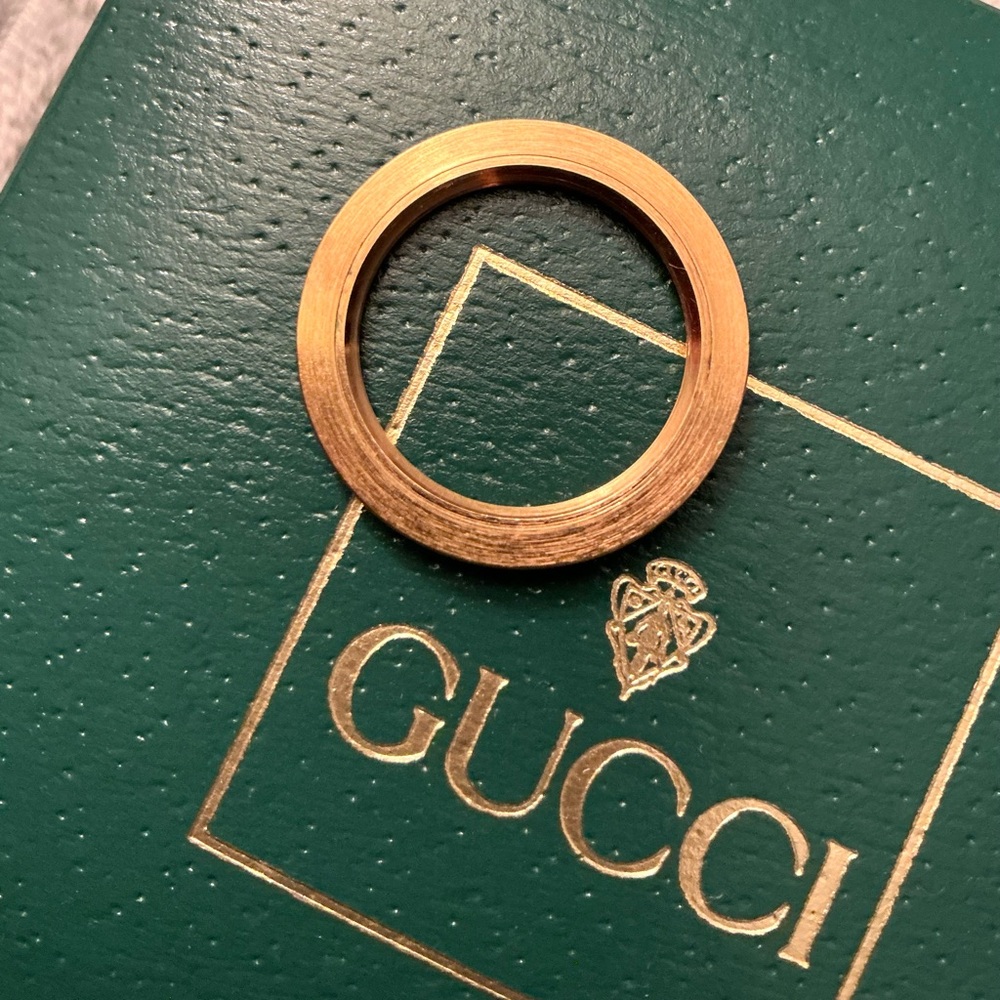 Dressy DIAMOND CUT BEZEL for Gucci watch ( NO WATCH includes!) - Picture 5 of 5